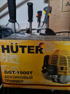 Триммер бензиновый, Huter, GGT-1900T, 2 л.с., 51.7 куб.см, 1900 Вт, U-ручка, леска/нож, неразборный вал - фото 7 от пользователя