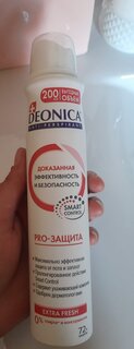 Дезодорант Deonica, PRO-Защита, для женщин, спрей, 200 мл - фото 4 от пользователя