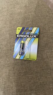 Батарейка Ergolux, АА (LR6, 15A), Alkaline, щелочная, 1.5 В, блистер, 2 шт, 11747 - фото 6 от пользователя