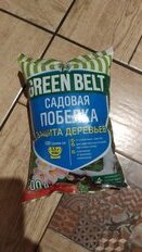 Побелка садовая для деревьев защита от болезней, 0.5 кг, Green Belt - фото 3 от пользователя