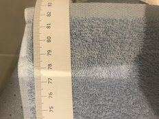 Полотенце банное 50х90 см, 100% хлопок, 420 г/м2, Горошек, Silvano, небесно-голубое, Турция, D28-7 - фото 8 от пользователя
