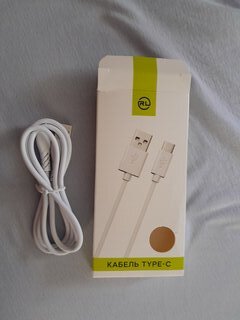 Кабель USB, Red Line, USB Type-C, 1 м, белый, УТ000009459 - фото 7 от пользователя