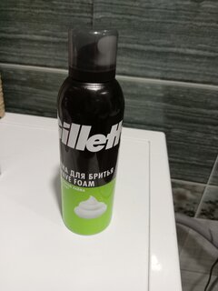 Пена для бритья, Gillette, Lemon Lime, 200 мл - фото 1 от пользователя