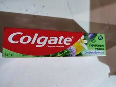 Зубная паста Colgate, Лечебные Травы Отбеливающая, 100 мл - фото 3 от пользователя