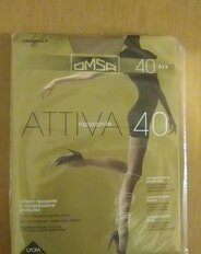 Колготки Omsa, Attiva, 40 DEN, р. 5, caramello/светло-бежевые, шортики, с укрепленным мыском - фото 9 от пользователя