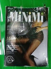 Колготки MINIMI Mini MILANA 40 Nero 5 шортики - фото 4 от пользователя