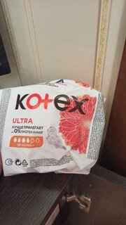 Прокладки женские Kotex, Ultra Dry&amp;Soft Normal, 10 шт, 4423 - фото 2 от пользователя