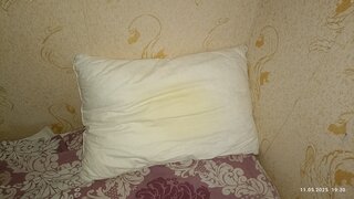 Подушка 50 х 70 см, Лебяжий искусственный пух, чехол хлопок, кант, Selena - фото 3 от пользователя