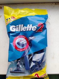 Станок для бритья Gillette, для мужчин, 10 шт, одноразовые - фото 1 от пользователя