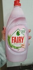 Средство для мытья посуды Fairy, Нежные руки Розовый жасмин и алоэ вера, 900 мл - фото 7 от пользователя