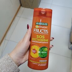 Шампунь Fructis, SOS Восстановление, для сухих и поврежденных волос, 400 мл - фото 2 от пользователя