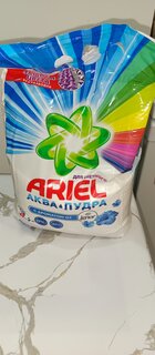 Стиральный порошок Ariel, 3 кг, автомат, для цветного белья, Ленор Эффект Воздушная свежесть - фото 4 от пользователя