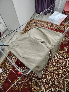 Сушилка для белья напольная, 18 м, 166х53х87 см, складная, 8 прутьев, 15 кг, сталь, 452-096 - фото 7 от пользователя