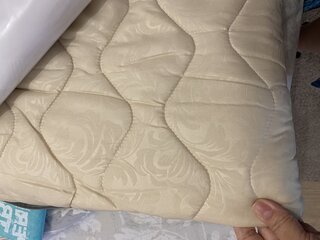 Одеяло 2-спальное, 172х205 см, Бамбук, 150 г/м2, облегченное, чехол микрофибра, кант - фото 7 от пользователя