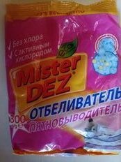 Пятновыводитель-отбеливатель Mister Dez, Eco-Cleaning, 300 г, порошок, для белья, кислородный - фото 4 от пользователя