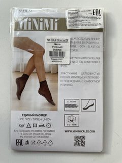 Носки полиамид, Minimi, EDEN, черные, 20 плотная стопа - фото 1 от пользователя