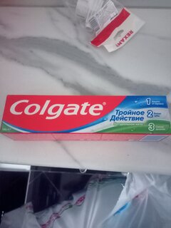 Зубная паста Colgate, Тройное действие, 100 мл - фото 8 от пользователя