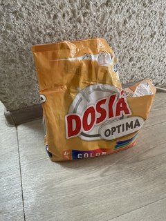 Стиральный порошок Dosia, 4 кг, автомат, для цветного белья, Optima Color - фото 3 от пользователя