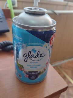 Освежитель воздуха Glade, 269 мл, Automatic Океанский оазис, сменный - фото 3 от пользователя