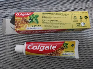 Зубная паста Colgate, Прополис Отбеливающая, 100 мл - фото 8 от пользователя