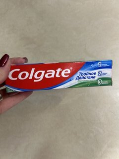 Зубная паста Colgate, Тройное действие, 50 мл - фото 1 от пользователя