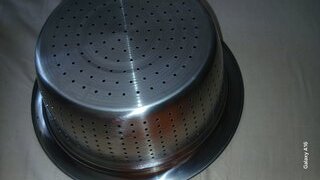 Набор салатник и дуршлаг нержавеющая сталь, круглый, 26х11 см, Y4-8686 - фото 7 от пользователя