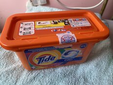 Капсулы для стирки Tide, Все в 1 Pods Color, для цветного белья, 12 шт, капсула 22.8 г - фото 7 от пользователя