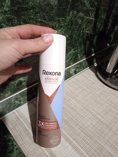 Дезодорант Rexona, Clinical Protection Защита и свежесть, для женщин, спрей, 150 мл - фото 4 от пользователя