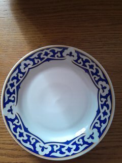 Тарелка десертная, фарфор, 17.5 см, круглая, Гладкий край Синяя Пахта, Дулевский фарфор, 103362 - фото 7 от пользователя