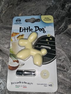 Ароматизатор в машину на дефлектор, сухой 3D, Little Joe, &quot;DOG&quot; Пина Колада, КА-00058919 - фото 4 от пользователя