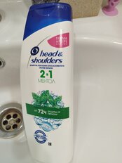 Шампунь Head &amp; Shoulders, 2в1 Ментол, против перхоти, 400 мл - фото 7 от пользователя