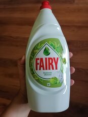 Средство для мытья посуды Fairy, Зеленое яблоко, 900 мл - фото 1 от пользователя