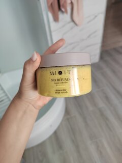 Скраб-бальзам для тела, Mixit, Spa Rituals, 300 г, с ароматом лимонного пирога - фото 1 от пользователя