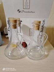 Емкость для жидких специй, стекло, 2 шт, 260 мл, Pasabahce, Оливия, 80108 - фото 4 от пользователя