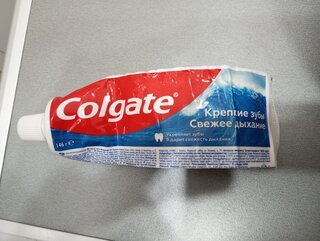 Зубная паста Colgate, Крепкие зубы Свежее дыхание, 100 мл - фото 2 от пользователя