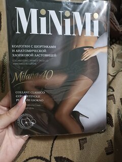 Колготки Minimi, Mini Milana, 40 DEN, р. 2, шортики, MILANA 40 (шортики) - фото 9 от пользователя