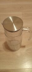 Кувшин стекло, 1.2 л, с крышкой, Caldo, CLD-120 - фото 3 от пользователя