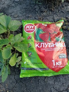 Удобрение Клубника, минеральный, гранулы, 1 кг, Joy - фото 8 от пользователя