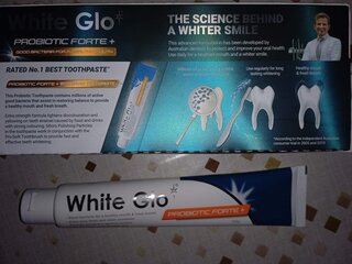 Зубная паста White Glo, Отбеливающая с пробиотиками, 100 г - фото 4 от пользователя