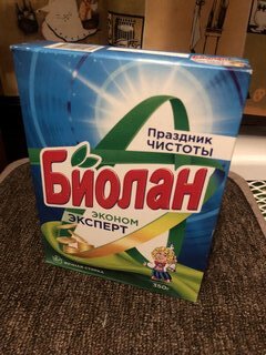 Стиральный порошок Биолан, 0.35 кг, ручной, универсальный, Эконом Эксперт - фото 2 от пользователя