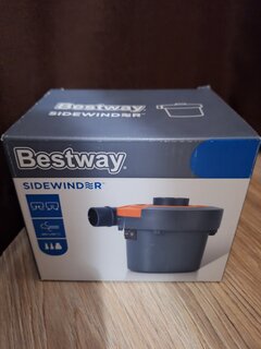 Насос воздушный электрический, 220-240 В, 3 насадки, переменный ток, Bestway, 62139 - фото 1 от пользователя
