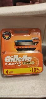 Сменные кассеты для бритв Gillette, Fusion Power, для мужчин, 4 шт - фото 7 от пользователя