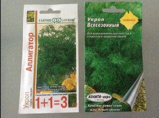 Семена Укроп, Аллигатор, 4 г, Семена от автора, Лидер 1+1=3, цветная упаковка, Гавриш - фото 8 от пользователя
