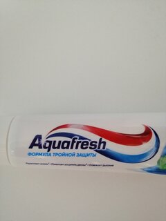 Зубная паста Aquafresh, Освежающе-мятная, 100 мл - фото 9 от пользователя