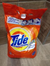 Стиральный порошок Tide, 3 кг, автомат, для белого белья, Альпийская свежесть - фото 9 от пользователя