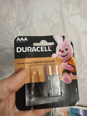 Батарейка Duracell, ААА (LR03, 24A), Alkaline Basic, щелочная, 1.5 В, блистер, 4 шт, 81480363 - фото 4 от пользователя