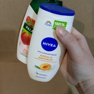 Крем-гель для душа Nivea, Молоко и абрикос, 250 мл - фото 7 от пользователя