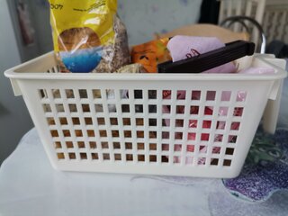 Корзина 28х12х16 см, прямоугольная, пластик, с ручками, Бытпласт, Econova, 4312568 - фото 4 от пользователя