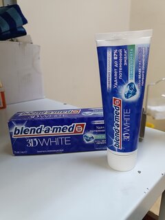 Зубная паста Blend-a-med, 3D White Нежная мята, 75 мл - фото 1 от пользователя