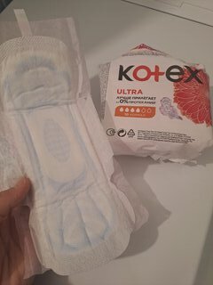 Прокладки женские Kotex, Ultra Dry&amp;Soft Normal, 10 шт, 4423 - фото 1 от пользователя